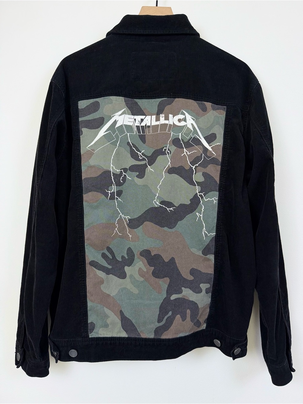 Billabong x Metallica Andy Irons Forever Corduroy Camo Jacket